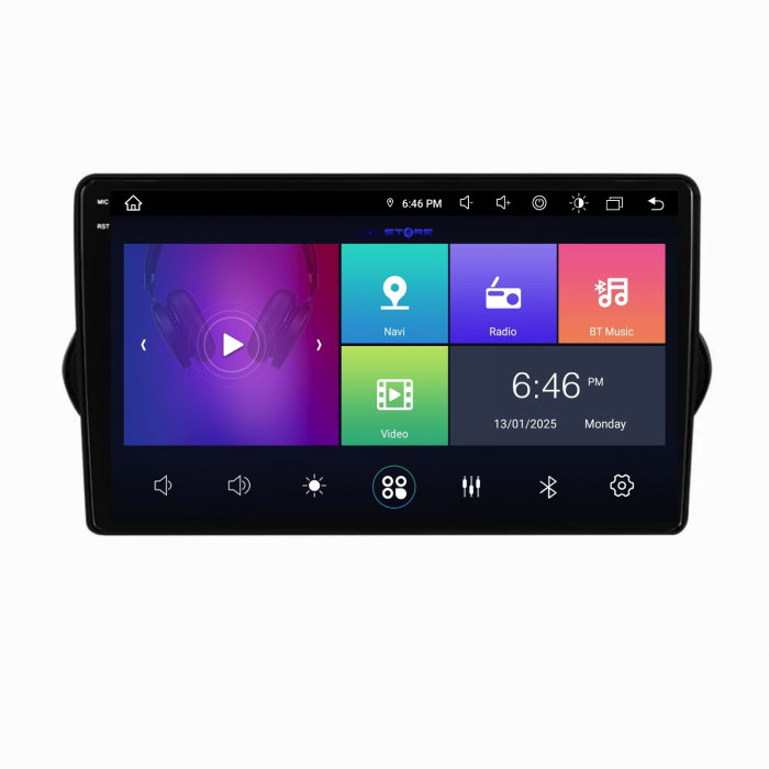 Navigatie Dedicata Fiat Tipo (2015-2021), 9Inch, 4Gb Ram, 64Gb Stocare, Carplay [7]