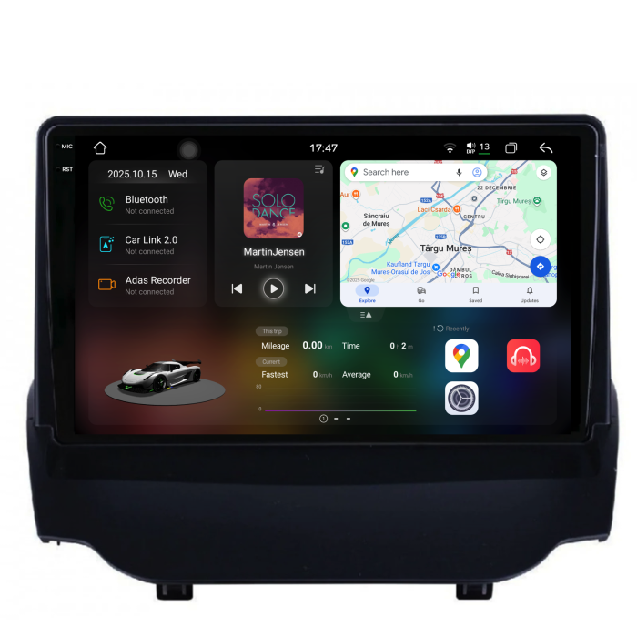 Navigatie Dedicata Ford EcoSport (2013-2016), 2K, 12Gb Ram, 256Gb Stocare, Carplay [1]