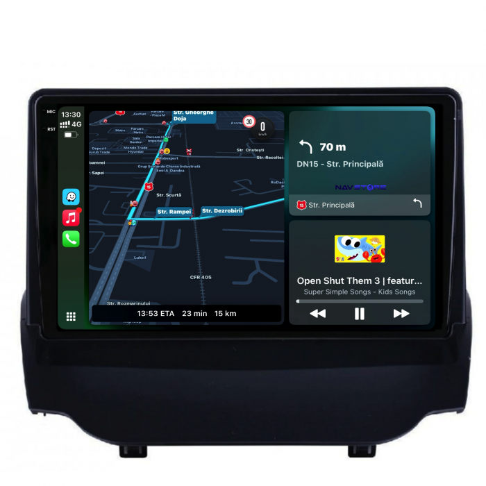 Navigatie Dedicata Ford EcoSport (2013-2016),QuadCore, 9Inch, 4Gb Ram, 64Gb Stocare, Carplay [2]