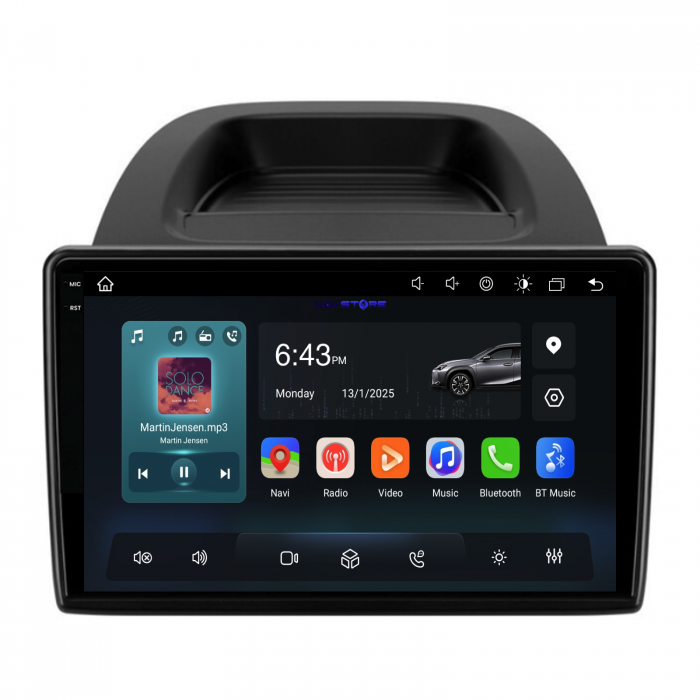 Navigatie Dedicata Ford Ecosport (2017-2025),QuadCore, 9Inch, 4Gb Ram, 64Gb Stocare, Carplay [4]