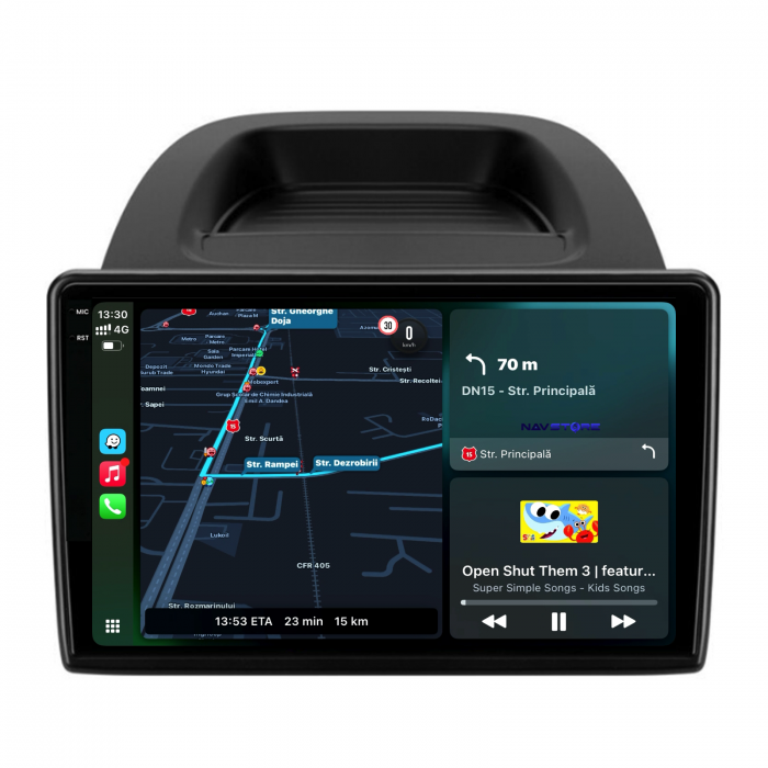 Navigatie Dedicata Ford Ecosport (2017-2025),QuadCore, 9Inch, 4Gb Ram, 64Gb Stocare, Carplay [2]