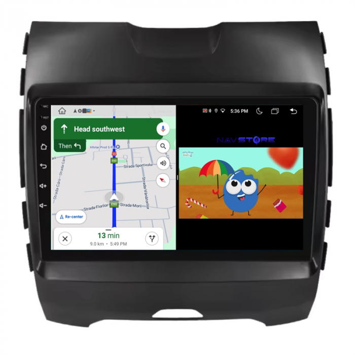 Navigatie Dedicata Ford Edge (2015 - 2021), 9Inch, 1Gb Ram, 32Gb Stocare, Carplay [5]