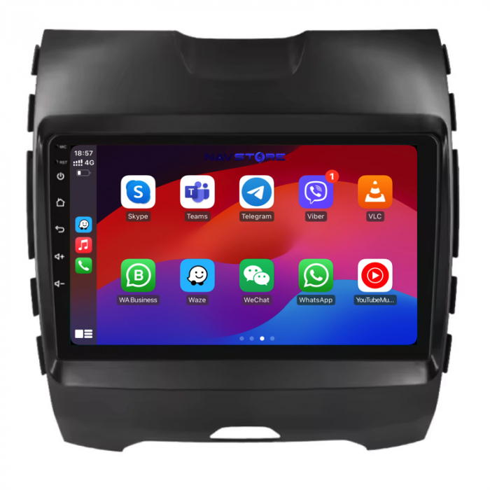 Navigatie Dedicata Ford Edge (2015 - 2021), 9Inch, 1Gb Ram, 32Gb Stocare, Carplay [4]