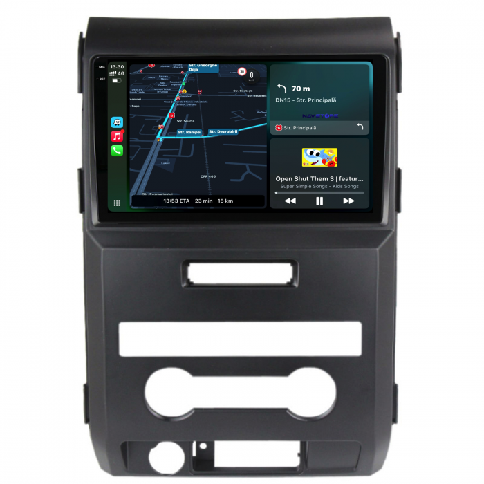 Navigatie Dedicata Ford F150 (2008-2014),QuadCore, 9Inch, 4Gb Ram, 64Gb Stocare, Carplay [2]