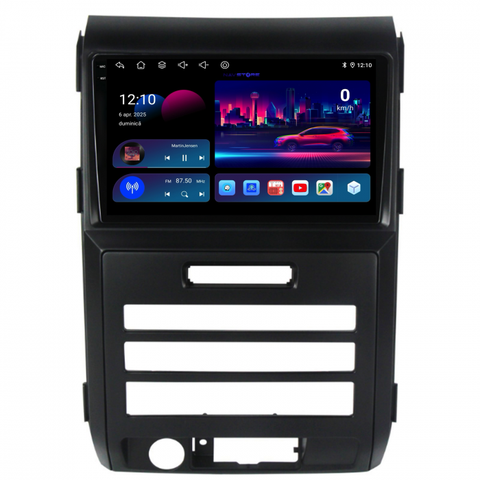 Navigatie Dedicata Ford F150 (2008-2014),QuadCore, 9Inch, 4Gb Ram, 64Gb Stocare, Carplay [4]