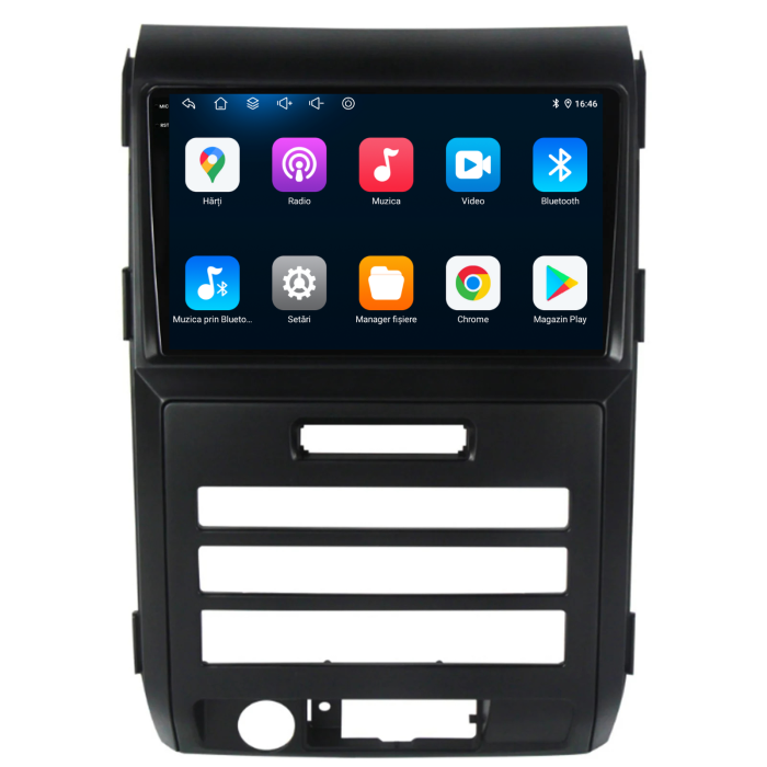 Navigatie Dedicata Ford F150 (2008-2014), 9Inch, 6Gb Ram, 128Gb Stocare, Carplay [5]