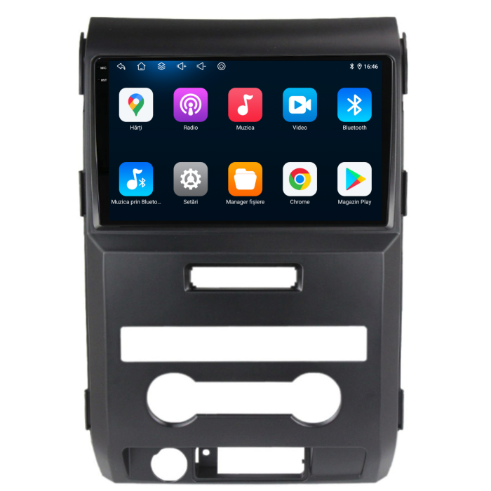 Navigatie Dedicata Ford F150 (2008-2014), 9Inch, 6Gb Ram, 128Gb Stocare, Carplay [5]