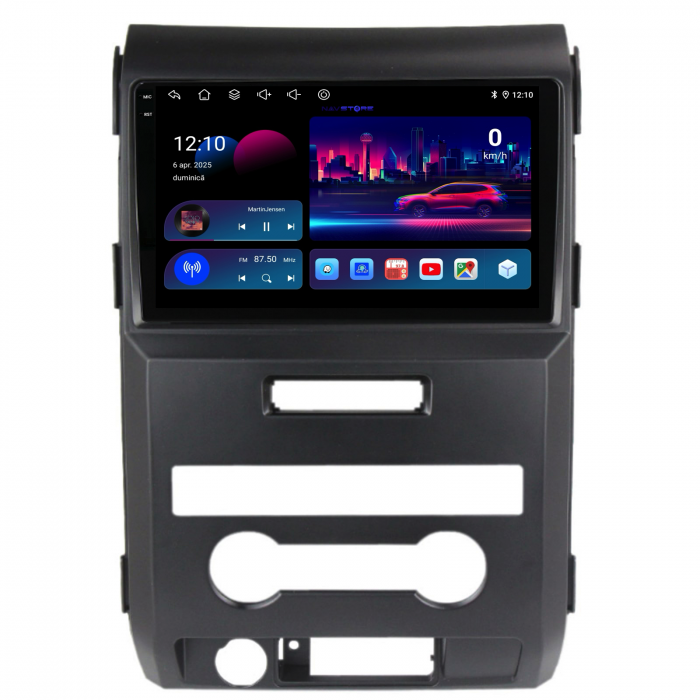 Navigatie Dedicata Ford F150 (2008-2014), 9Inch, 6Gb Ram, 128Gb Stocare, Carplay [4]