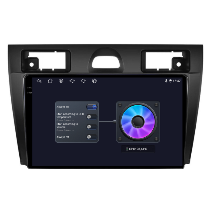 Navigatie Dedicata Ford Fiesta (2006-2011), 2K, 12Gb Ram, 256Gb Stocare, Carplay [6]