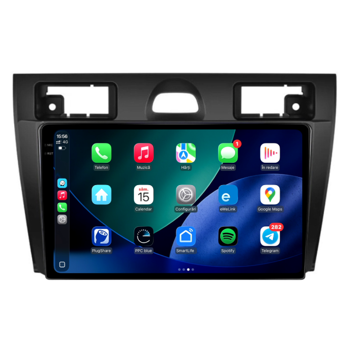 Navigatie Dedicata Ford Fiesta (2006-2011), 2K, 8Gb Ram, 256Gb Stocare, Carplay [3]