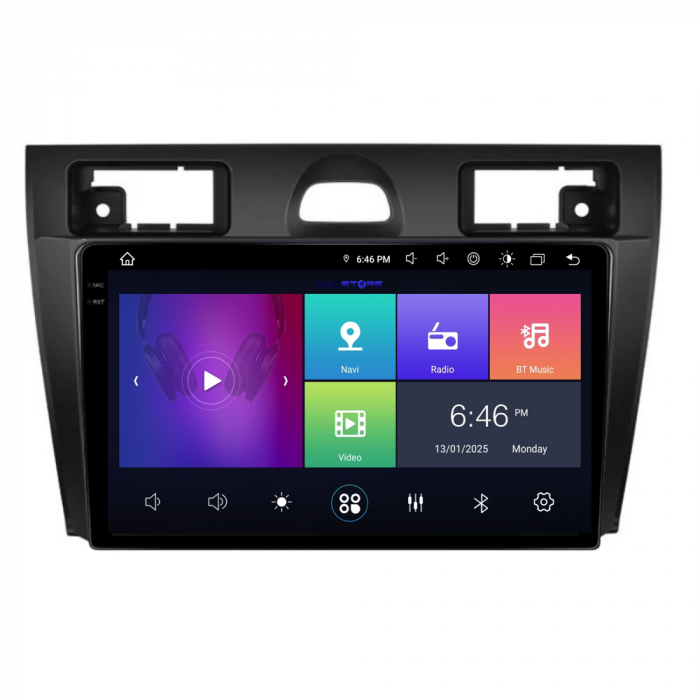 Navigatie Dedicata Ford Fiesta (2006-2011), 9Inch, 8Gb Ram, 256Gb Stocare, Carplay [6]