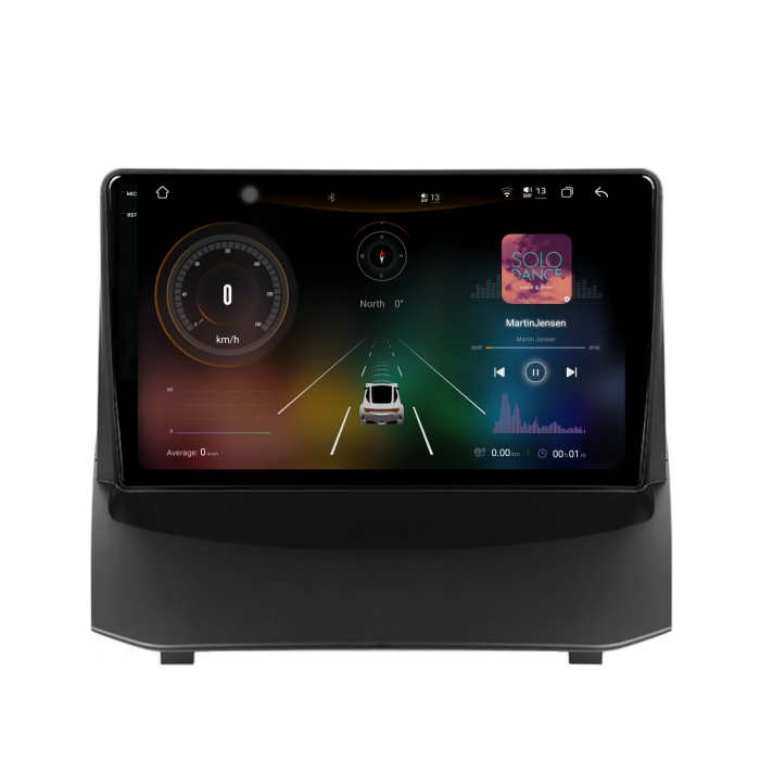 Navigatie Dedicata Ford Fiesta (2009-2017), 2K, 12Gb Ram, 256Gb Stocare, Carplay [2]