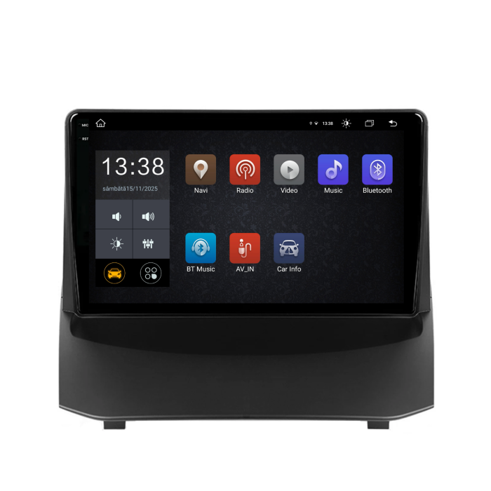 Navigatie Dedicata Ford Fiesta (2009-2017), 2K, 8Gb Ram, 256Gb Stocare, Carplay [4]