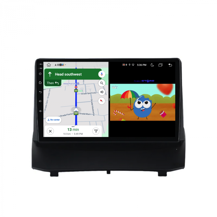 Navigatie Dedicata Ford Fiesta (2009-2017), 9Inch, 1Gb Ram, 32Gb Stocare, Carplay [5]