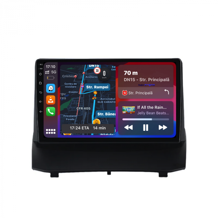 Navigatie Dedicata Ford Fiesta (2009-2017), 9Inch, 2Gb Ram, 64Gb Stocare, Carplay [2]
