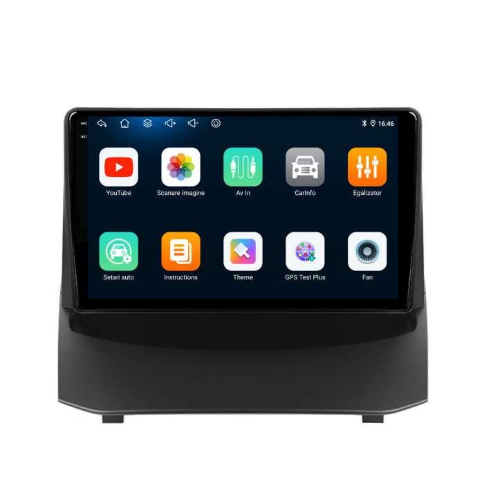 Navigatie Dedicata Ford Fiesta (2009-2017), 9Inch, 4Gb Ram, 64Gb Stocare, Carplay [6]