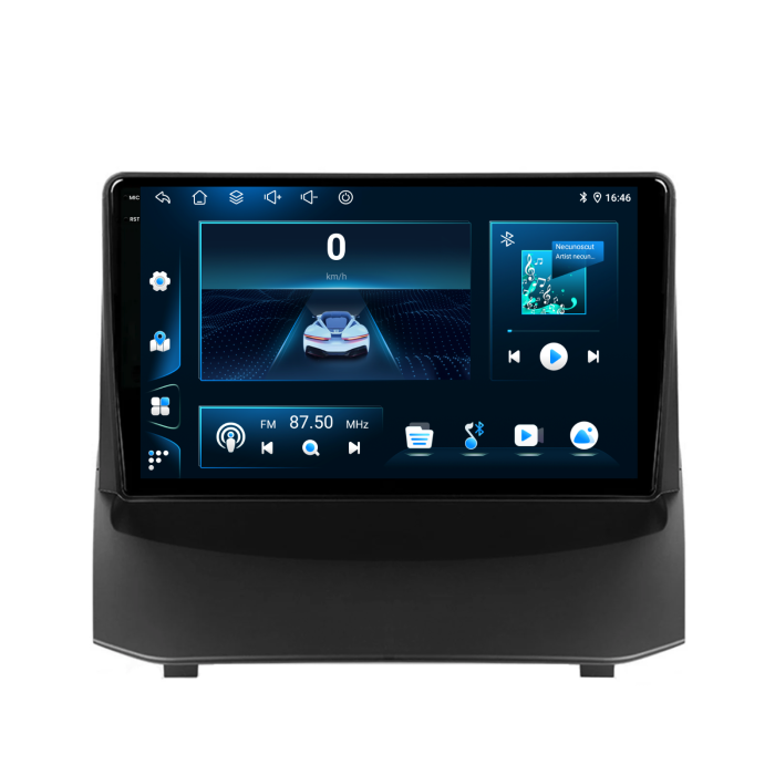 Navigatie Dedicata Ford Fiesta (2009-2017), 9Inch, 4Gb Ram, 64Gb Stocare, Carplay [7]