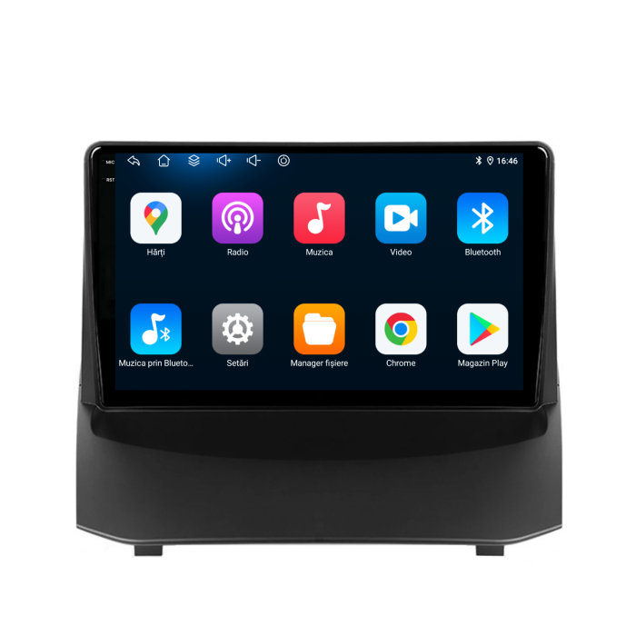 Navigatie Dedicata Ford Fiesta (2009-2017), 9Inch, 6Gb Ram, 128Gb Stocare, Carplay [5]