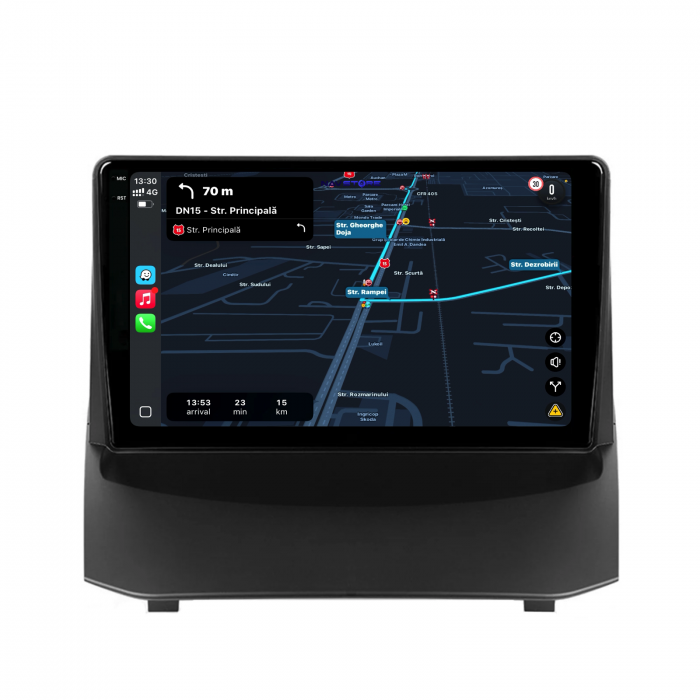Navigatie Dedicata Ford Fiesta (2009-2017), 9Inch, 6Gb Ram, 128Gb Stocare, Carplay [3]