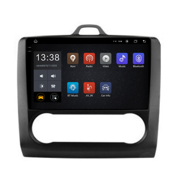 Navigatie Dedicata Ford Focus (2004-2012), 2K, 4Gb Ram, 64Gb Stocare, Carplay, Clima automata [4]