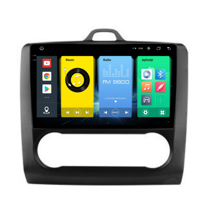 Navigatie Dedicata Ford Focus (2004-2012), 2K, 4Gb Ram, 64Gb Stocare, Carplay, Clima automata [7]