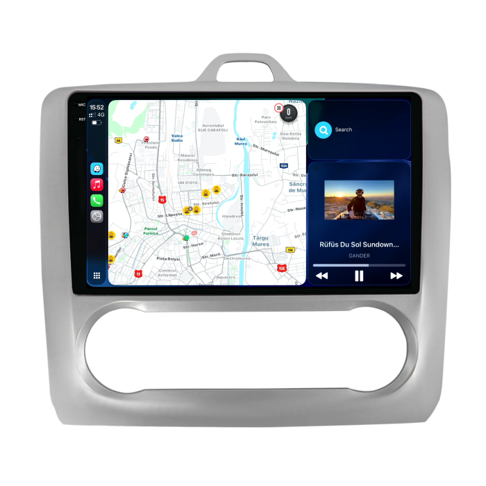 Navigatie Dedicata Ford Focus (2004-2012), 9Inch, 2Gb Ram, 32Gb Stocare, Carplay, Clima automata [2]