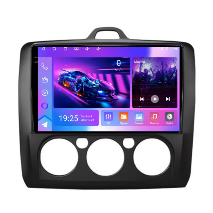 Navigatie Dedicata Ford Focus (2004-2012), 9Inch, 2Gb Ram, 32Gb Stocare, Carplay, Clima manuala [10]