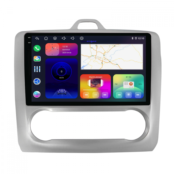 Navigatie Dedicata Ford Focus (2004-2012), 9Inch, 2Gb Ram, 32Gb Stocare, Carplay, Clima automata [5]