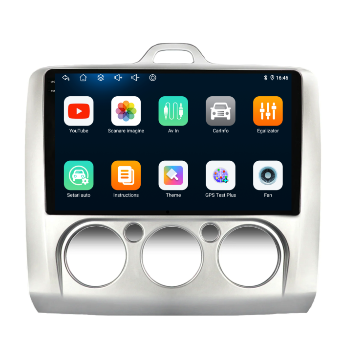 Navigatie Dedicata Ford Focus (2004-2012), 9Inch, 4Gb Ram, 64Gb Stocare, Carplay [6]
