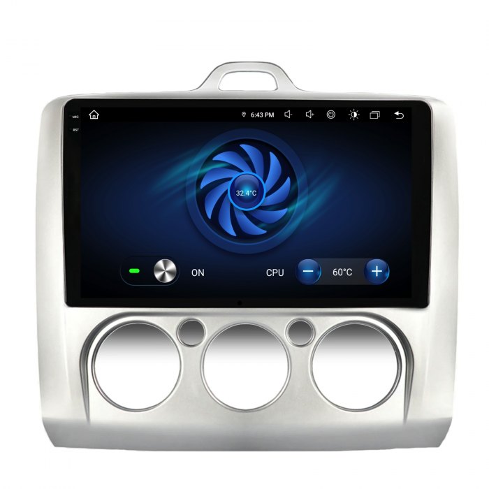 Navigatie Dedicata Ford Focus (2004-2012),QuadCore, 9Inch, 4Gb Ram, 64Gb Stocare, Carplay [7]