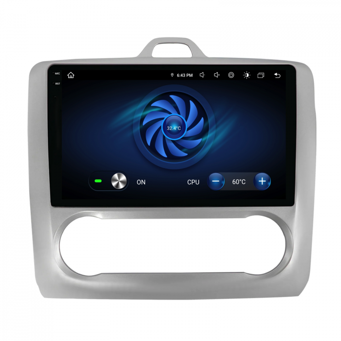 Navigatie Dedicata Ford Focus (2004-2012),QuadCore, 9Inch, 4Gb Ram, 64Gb Stocare, Carplay, Clima automata [7]