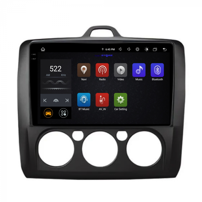 Navigatie Dedicata Ford Focus (2004-2012), 9Inch, 8Gb Ram, 256Gb Stocare, Carplay, Clima manuala [6]