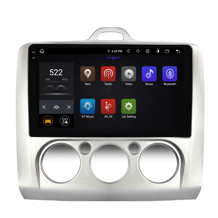 Navigatie Dedicata Ford Focus (2004-2012), 9Inch, 8Gb Ram, 256Gb Stocare, Carplay, Clima manuala [6]