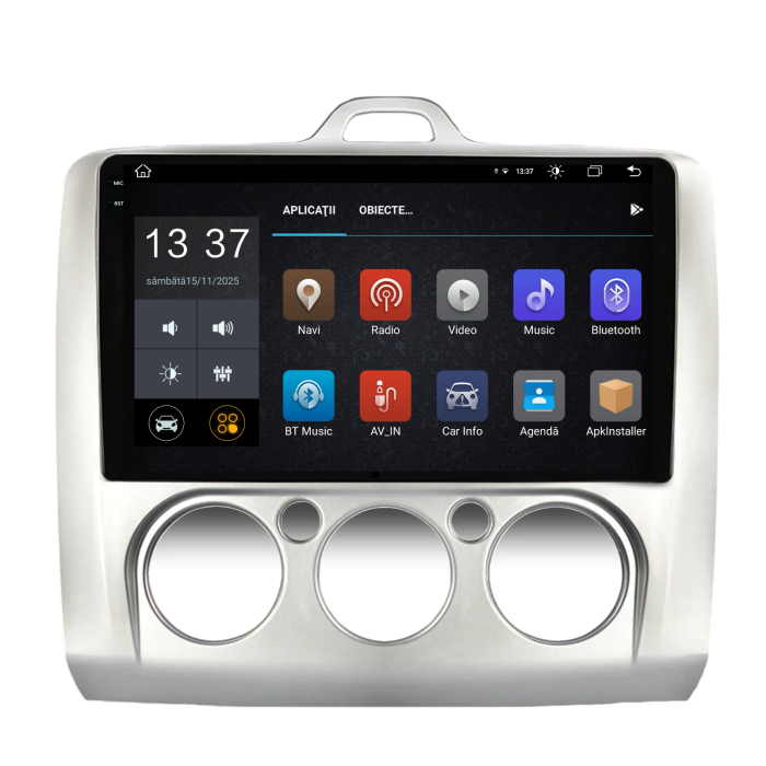 Navigatie Dedicata Ford Focus (2004-2012), 9Inch, 8Gb Ram, 256Gb Stocare, Carplay, Clima manuala [5]