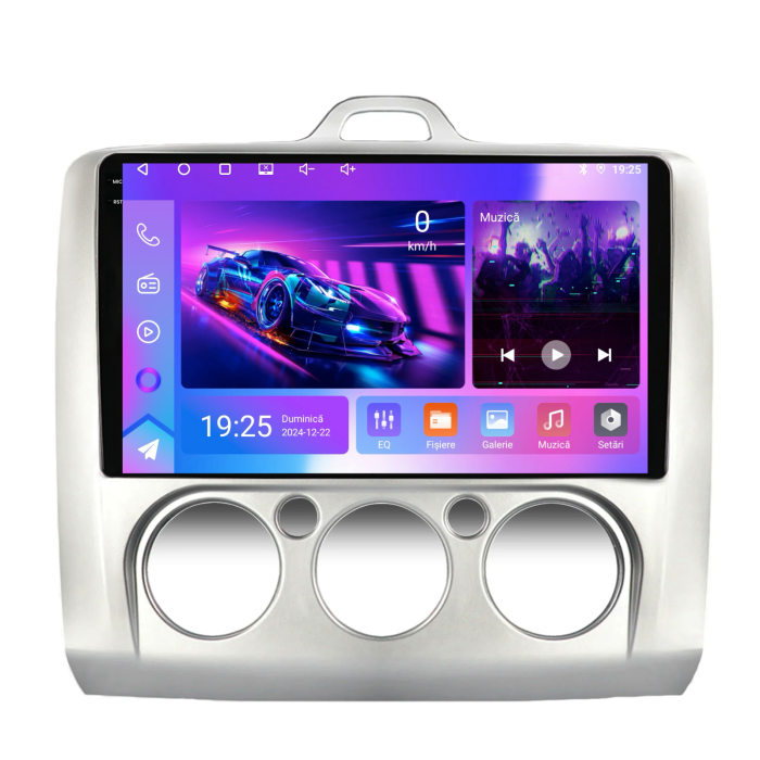 Navigatie Dedicata Ford Focus (2004-2012),QuadCore, 9Inch, 4Gb Ram, 64Gb Stocare, Carplay [10]