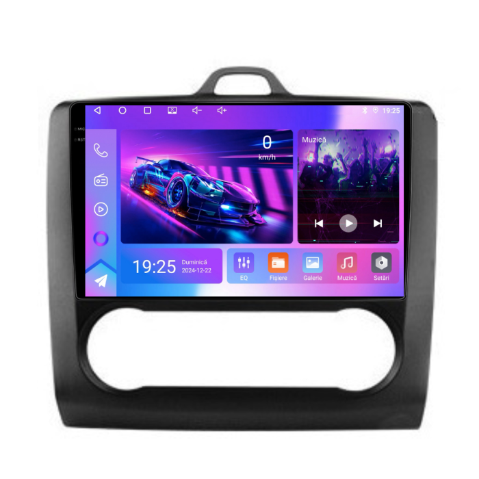 Navigatie Dedicata Ford Focus (2004-2012),QuadCore, 9Inch, 4Gb Ram, 64Gb Stocare, Carplay, Clima automata [10]
