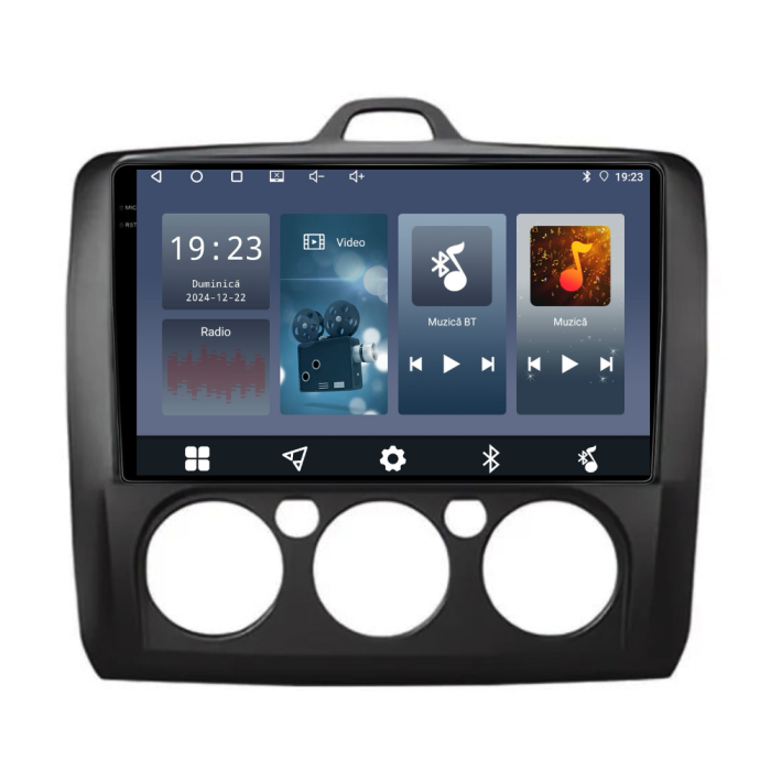 Navigatie Dedicata Ford Focus (2004-2012),QuadCore, 9Inch, 4Gb Ram, 64Gb Stocare, Carplay, Clima manuala [9]