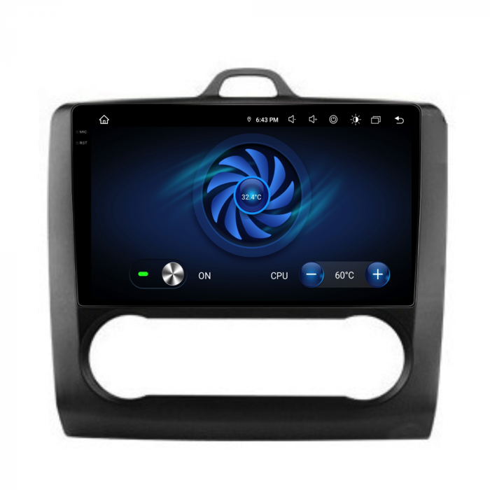Navigatie Dedicata Ford Focus (2004-2012),QuadCore, 9Inch, 4Gb Ram, 64Gb Stocare, Carplay, Clima automata [7]
