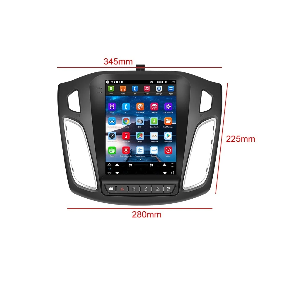 Navigatie Android Dedicata Ford Focus 3 (2011 - 2018)  9.7 Inch, 2Gb Ram, 64Gb stocare, Bluetooth, WiFi, Carplay [6]