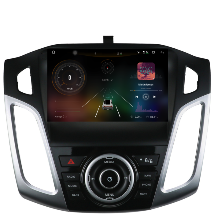 Navigatie Dedicata Ford Focus 3 (2012-2018), 2K, 12Gb Ram, 256Gb Stocare, Carplay [2]