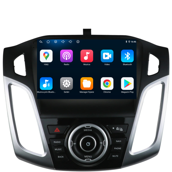 Navigatie  Dedicata Ford Focus 3 (2012-2018), 9Inch, 2Gb Ram, 32Gb Stocare, Carplay [5]