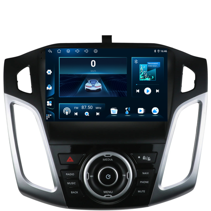 Navigatie  Dedicata Ford Focus 3 (2012-2018), 9Inch, 2Gb Ram, 32Gb Stocare, Carplay [7]