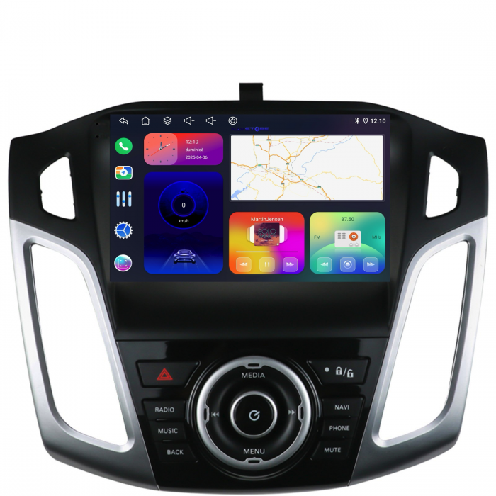 Navigatie  Dedicata Ford Focus 3 (2012-2018),QuadCore, 9Inch, 4Gb Ram, 64Gb Stocare, Carplay [6]