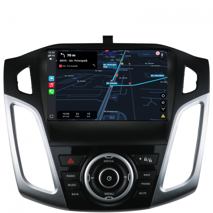 Navigatie  Dedicata Ford Focus 3 (2012-2018),QuadCore, 9Inch, 4Gb Ram, 64Gb Stocare, Carplay [3]