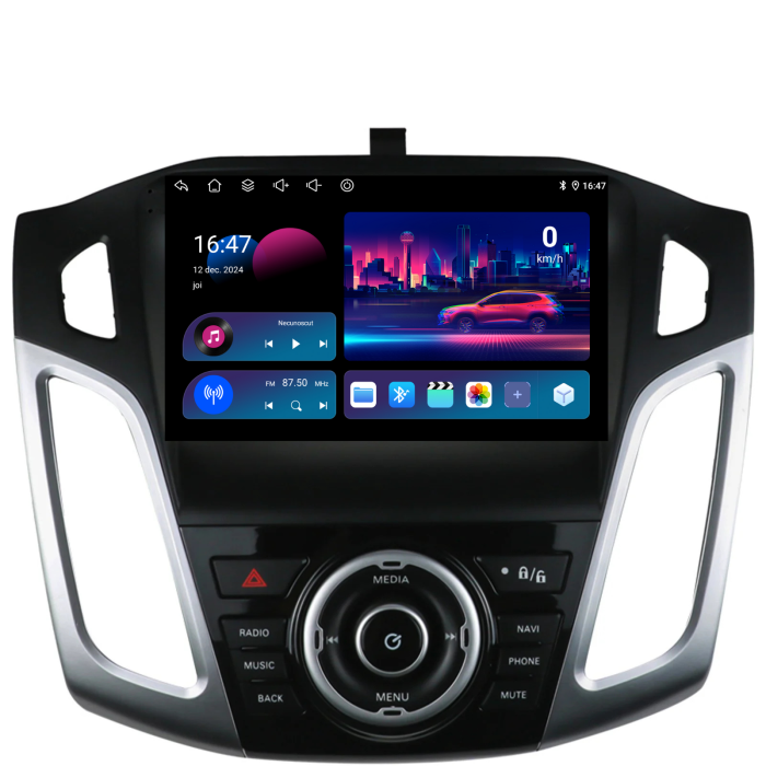 Navigatie  Dedicata Ford Focus 3 (2012-2018),QuadCore, 9Inch, 4Gb Ram, 64Gb Stocare, Carplay [4]