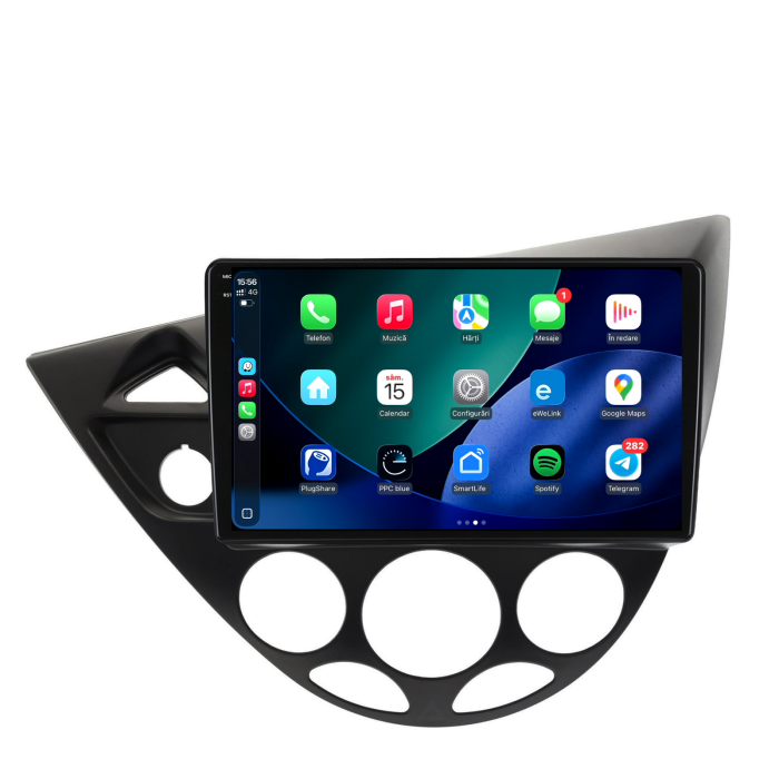 Navigatie Dedicata Ford Focus MK1 (1998-2004), 9Inch, 4Gb Ram, 64Gb Stocare, Carplay [3]