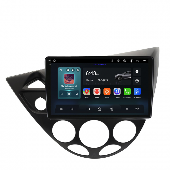 Navigatie Dedicata Ford Focus MK1 (1998-2004), 2K, 4Gb Ram, 64Gb Stocare, Carplay [5]