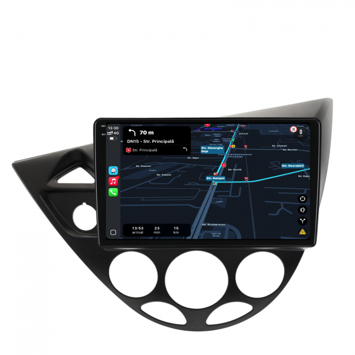 Navigatie Dedicata Ford Focus MK1 (1998-2004), 2K, 4Gb Ram, 64Gb Stocare, Carplay [3]