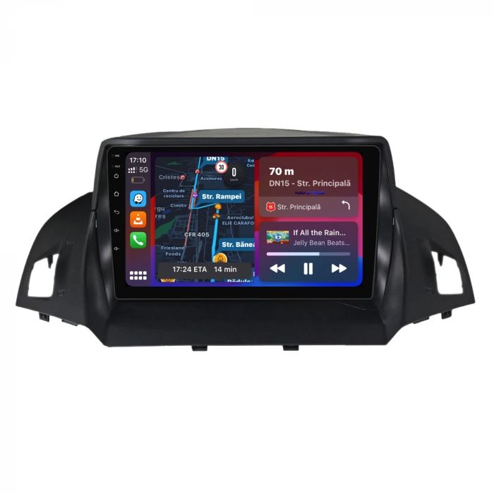 Navigatie Dedicata Ford Kuga (2013 - 2017), 9 Inch, 6Gb Ram, 128Gb stocare, Carplay [2]