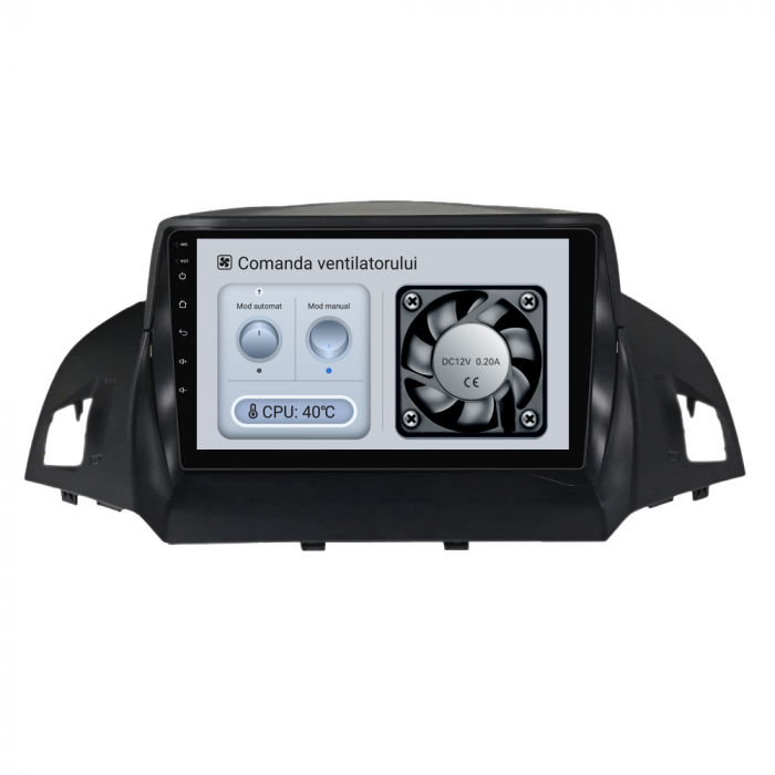 Navigatie Dedicata Ford Kuga (2013 - 2017), 9 Inch, 6Gb Ram, 128Gb stocare, Carplay [6]